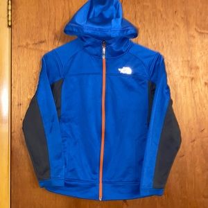 Boys Northface zip up (medium 10/12)
